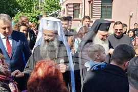 Шумен - патриарх Даниил - молебен