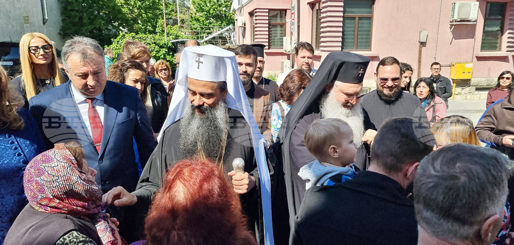 Шумен - патриарх Даниил - молебен