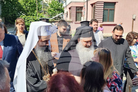 Шумен - патриарх Даниил - молебен