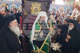 Шумен - патриарх Даниил - молебен