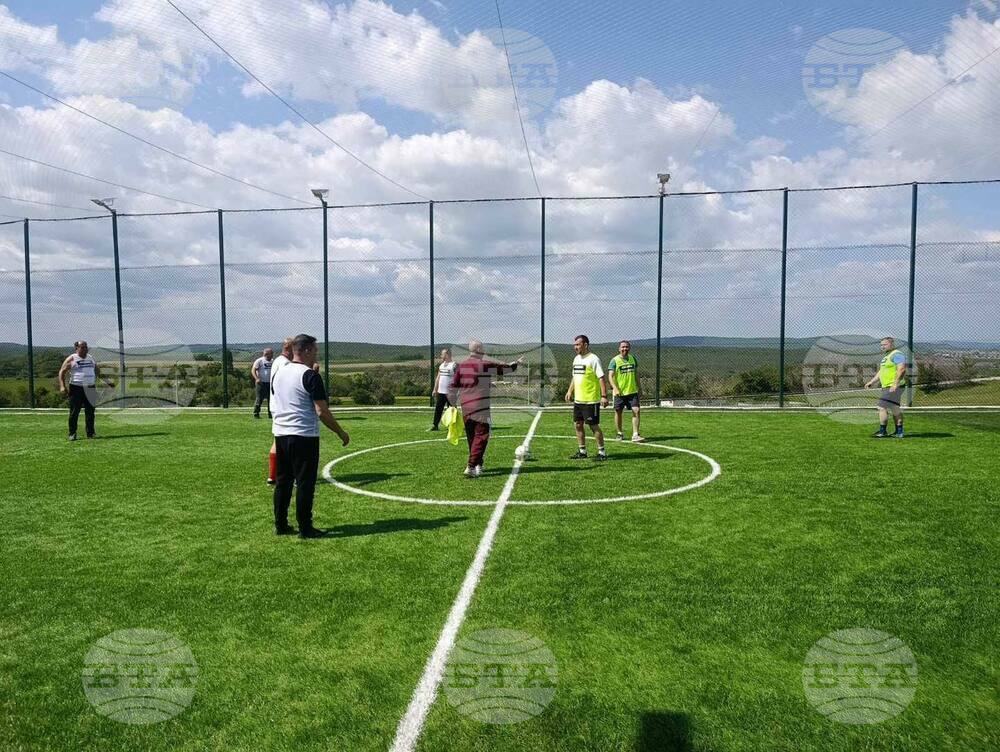 Ново спортно игрище бе открито в село Лясковец, община Стамболово