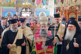 Шумен - патриарх Даниил - молебен