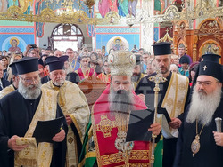 Шумен - патриарх Даниил - молебен