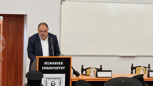 Prof. Pavlov Talks about the Ruler, the Church and the Alphabet