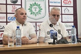 Сандански - Христо Стоичков - пресконференция