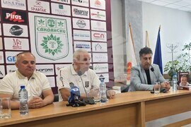 Сандански - Христо Стоичков - пресконференция