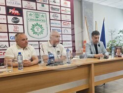 Сандански - Христо Стоичков - пресконференция