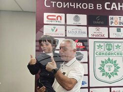 Сандански - Христо Стоичков - пресконференция