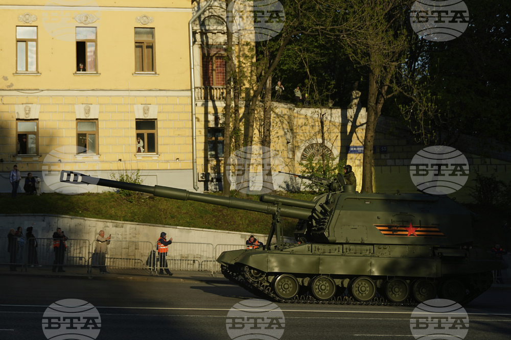 Russia Victory Day Parade Rehearsal