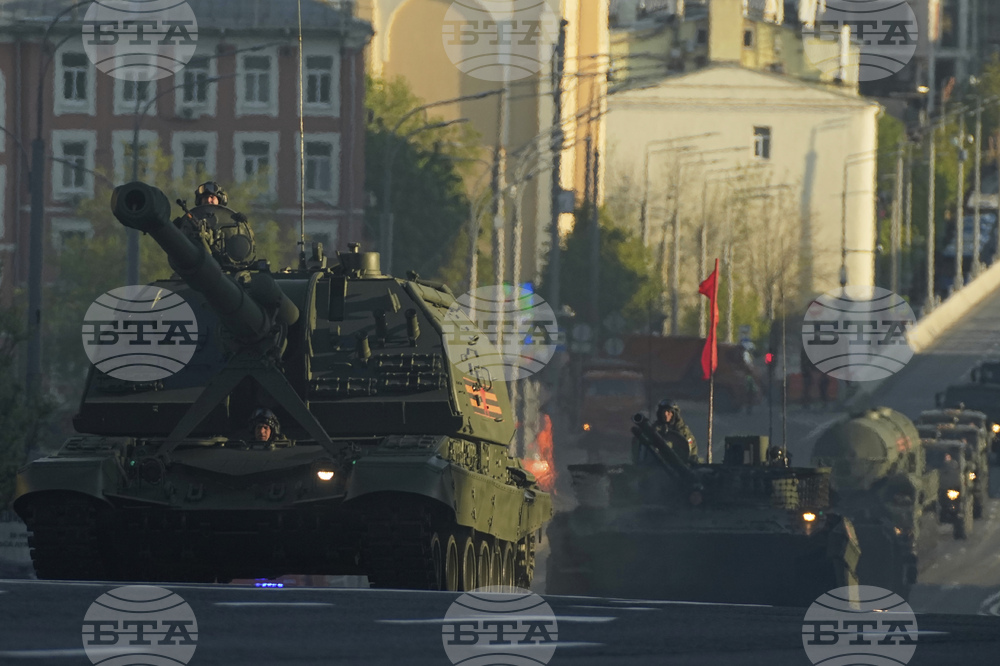 Russia Victory Day Parade Rehearsal
