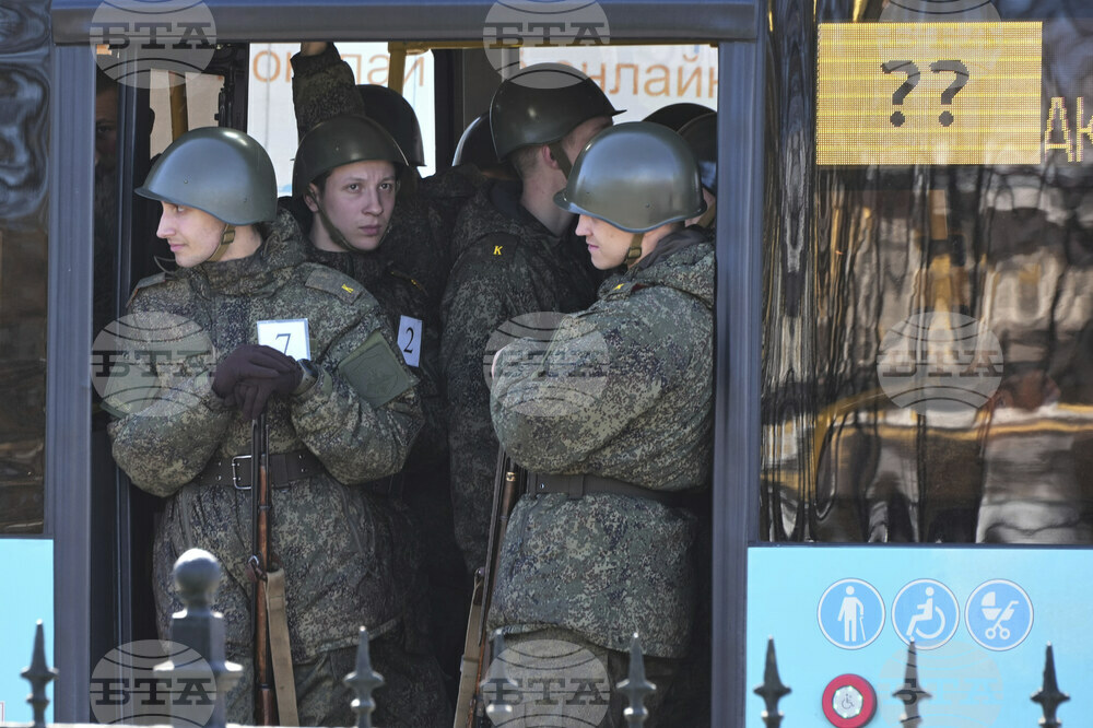 Russia Victory Day Parade Rehearsal