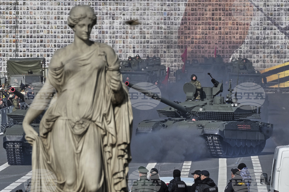 Russia Victory Day Parade Rehearsal