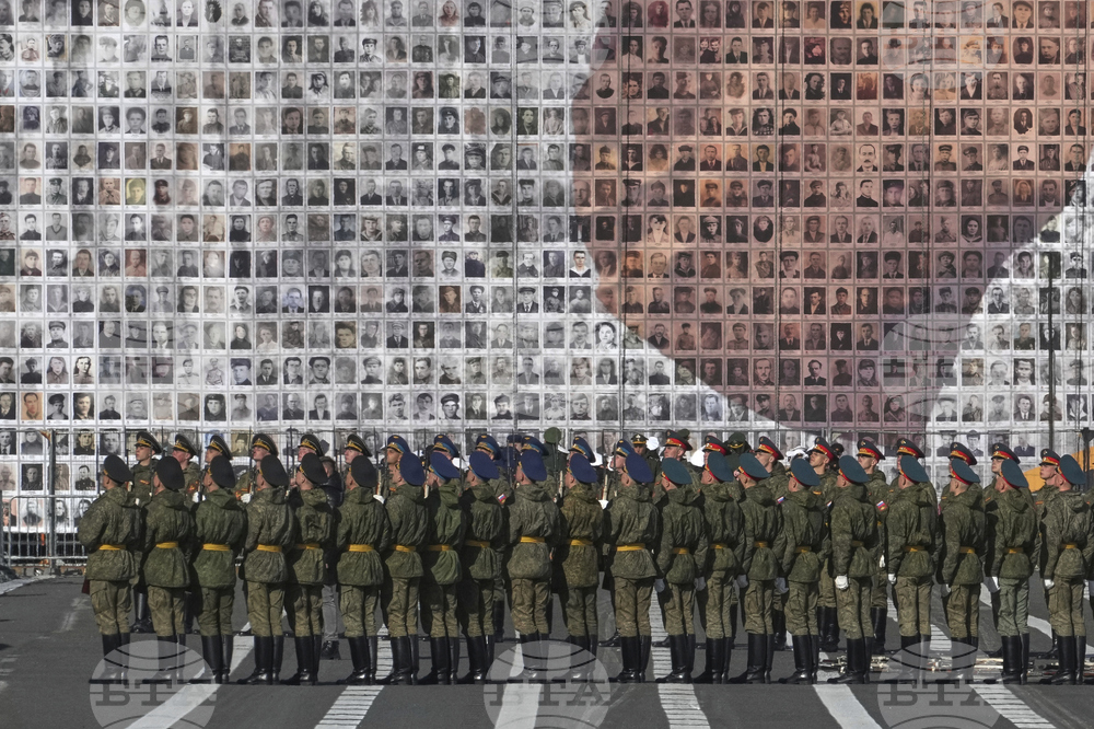 Russia Victory Day Parade Rehearsal