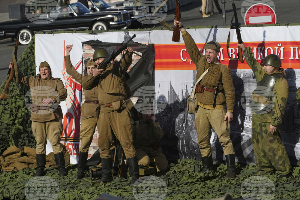 Russia Victory Day Parade Rehearsal
