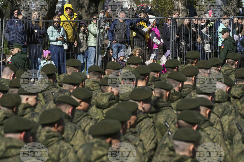 Russia Victory Day Parade Rehearsal