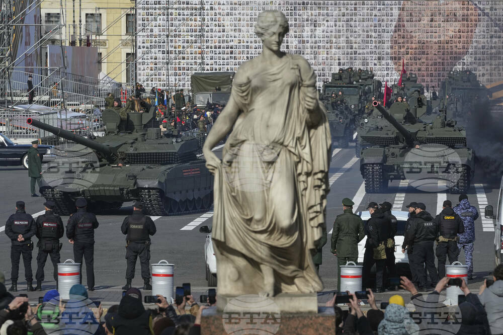 Russia Victory Day Parade Rehearsal