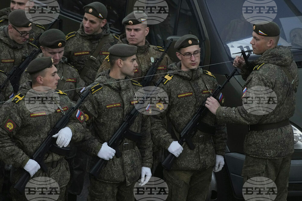 Russia Victory Day Parade Rehearsal