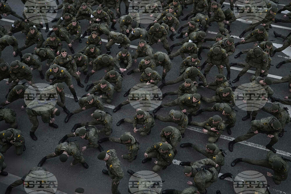 Russia Victory Day Parade Rehearsal