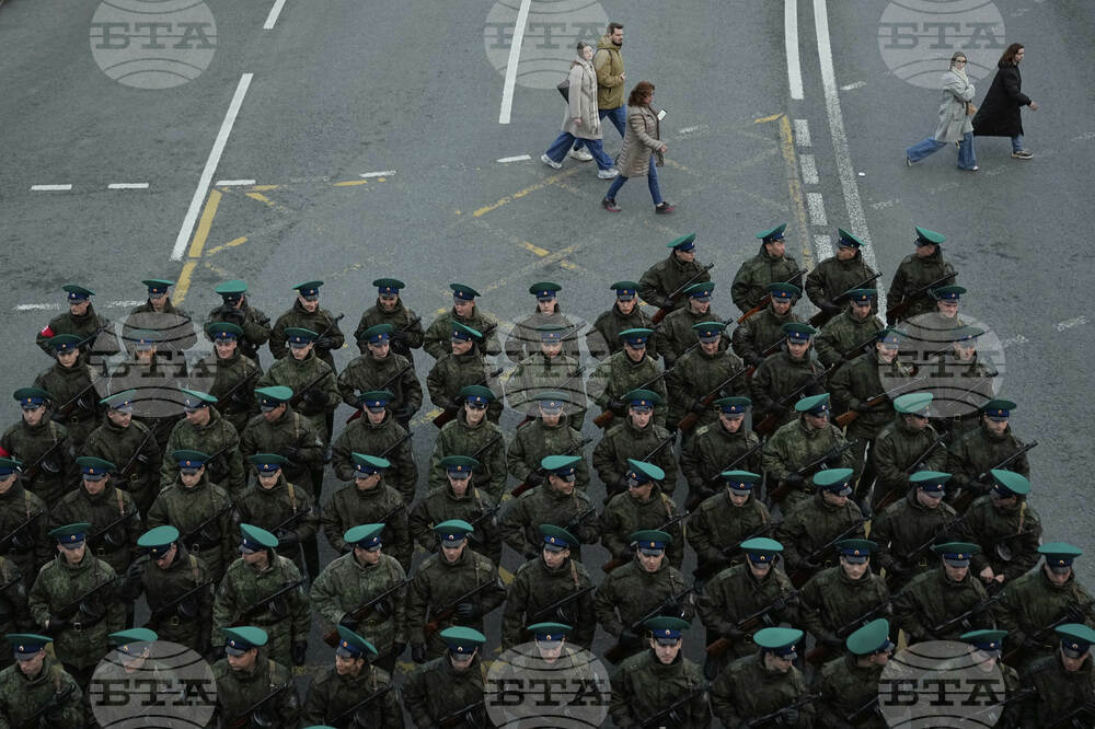 Russia Victory Day Parade Rehearsal