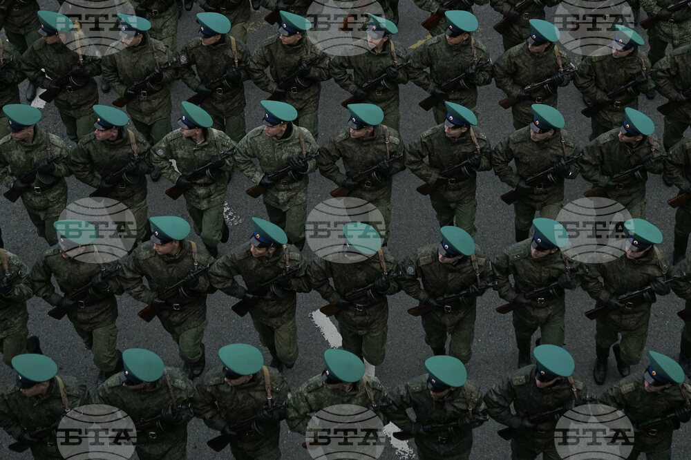 Russia Victory Day Parade Rehearsal