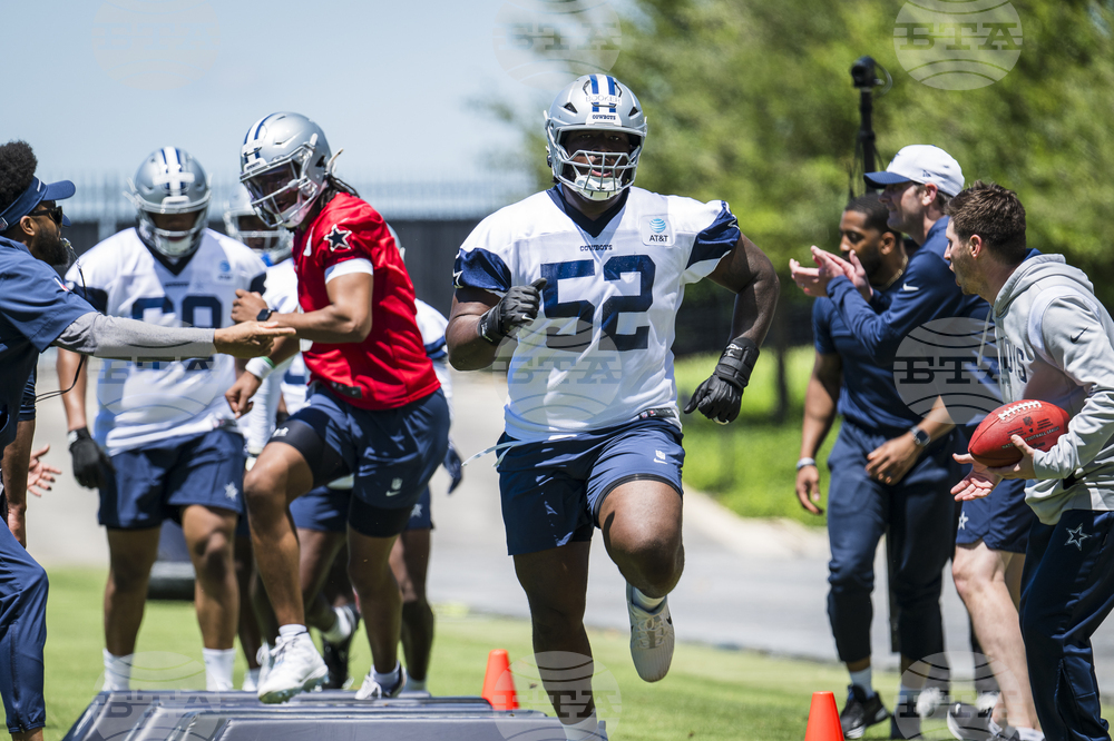 Cowboys Rookie Camp Football