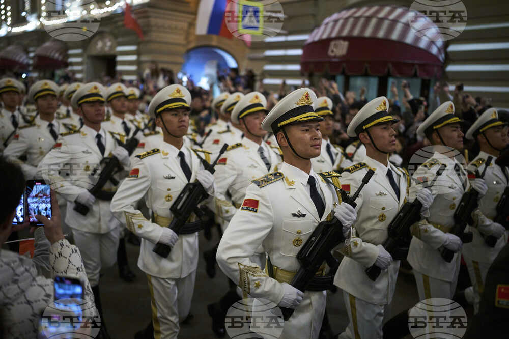 Russia Victory Day Parade Rehearsal