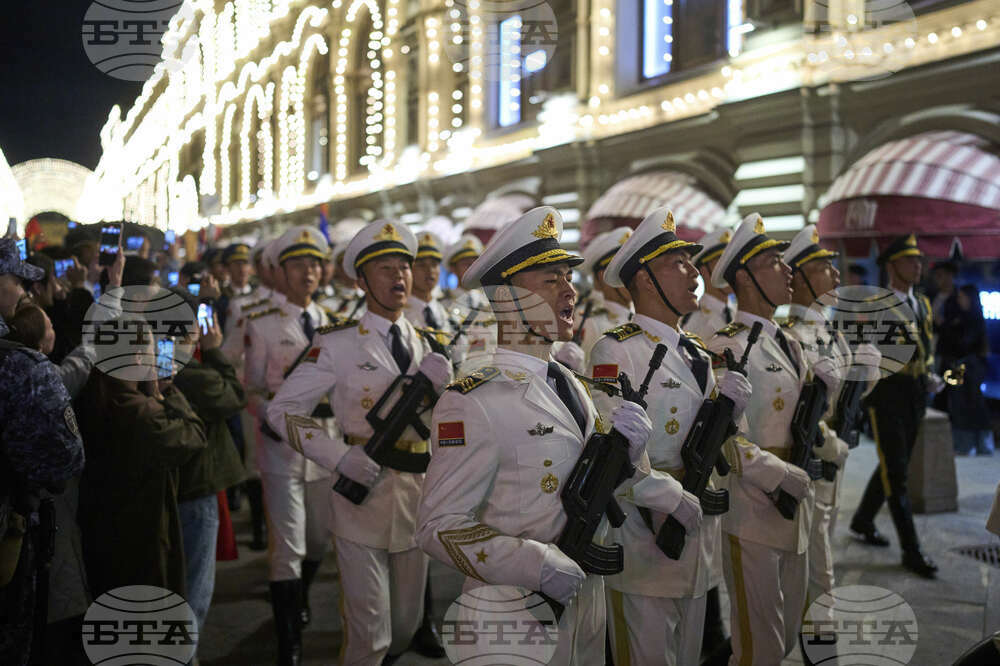 Russia Victory Day Parade Rehearsal