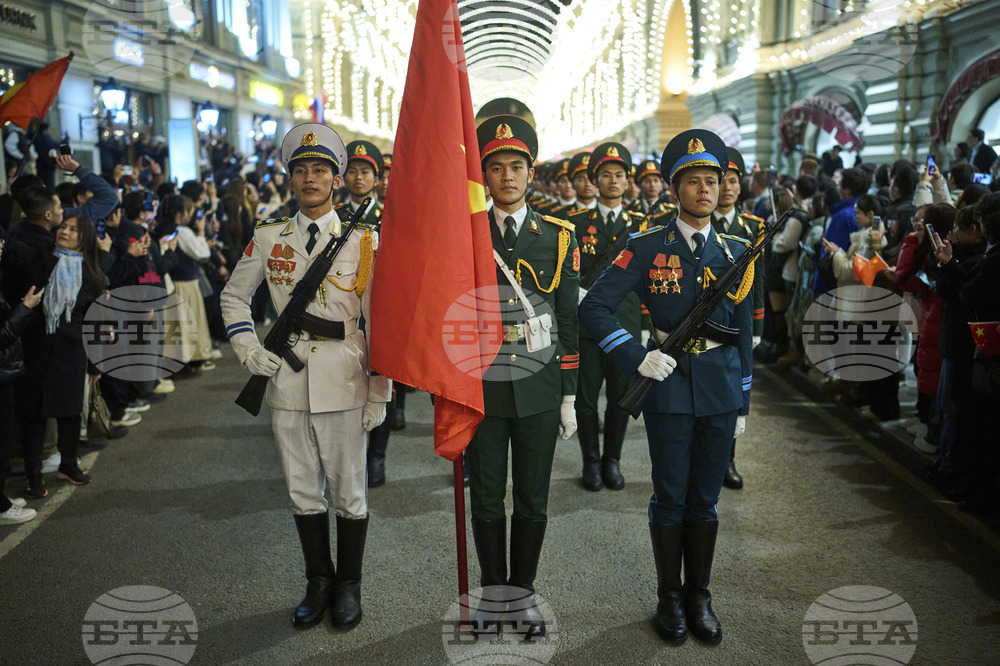 Russia Victory Day Parade Rehearsal