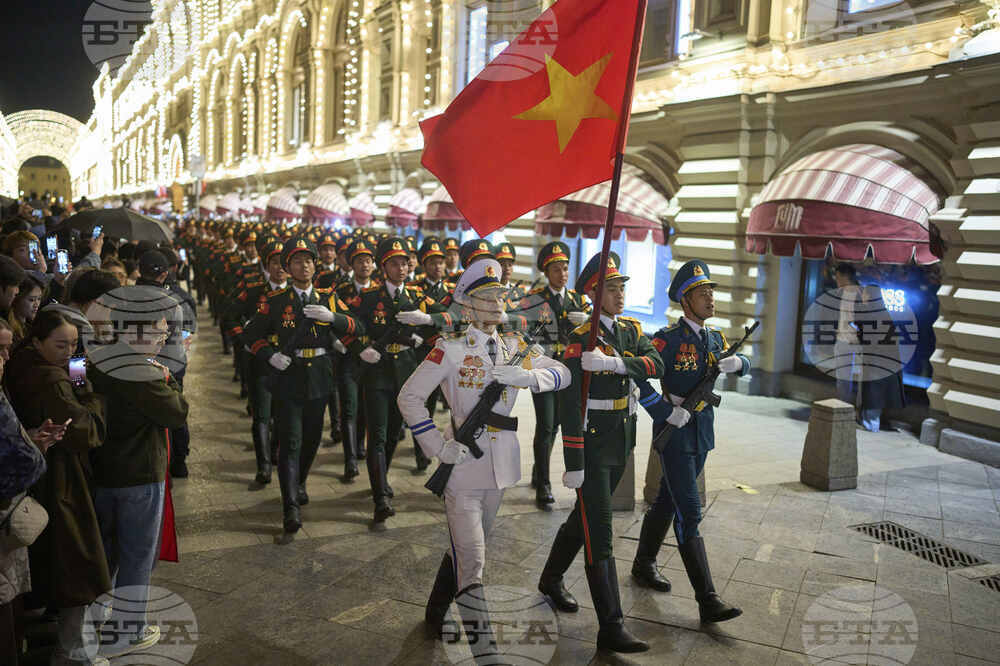 Russia Victory Day Parade Rehearsal