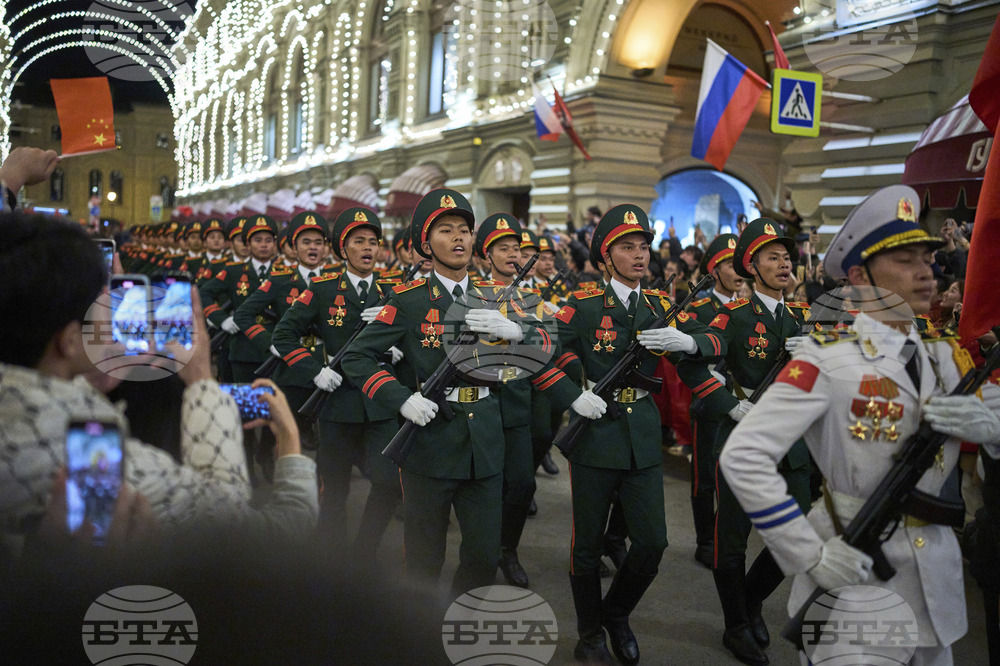 Russia Victory Day Parade Rehearsal