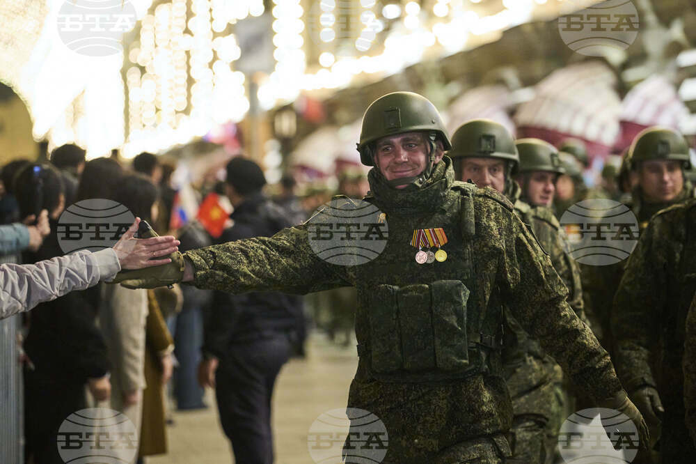 Russia Victory Day Parade Rehearsal
