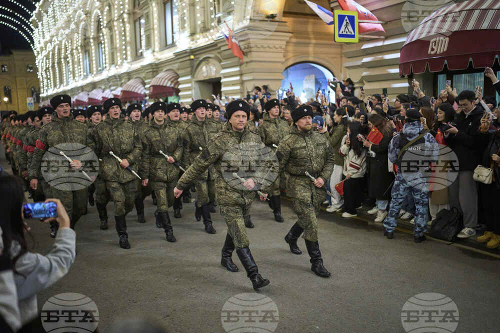 Russia Victory Day Parade Rehearsal