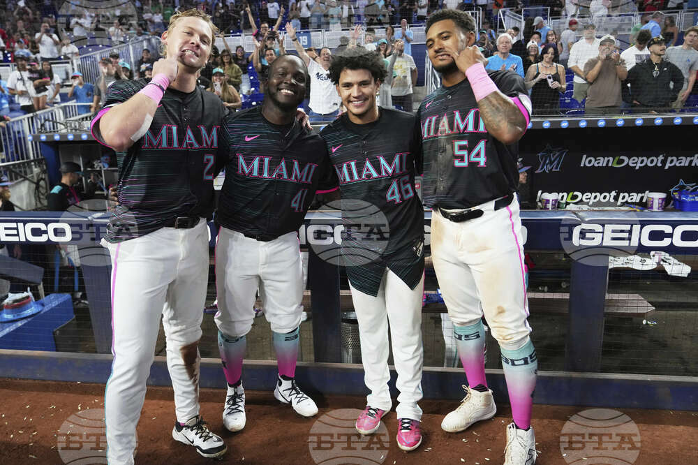 Athletics Marlins Baseball