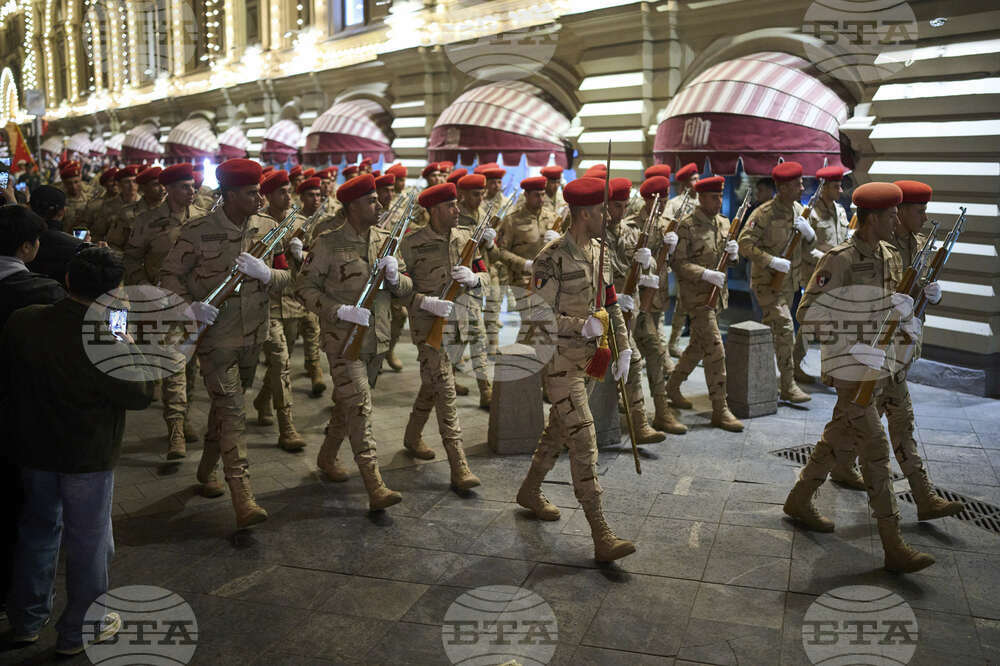 Russia Victory Day Parade Rehearsal