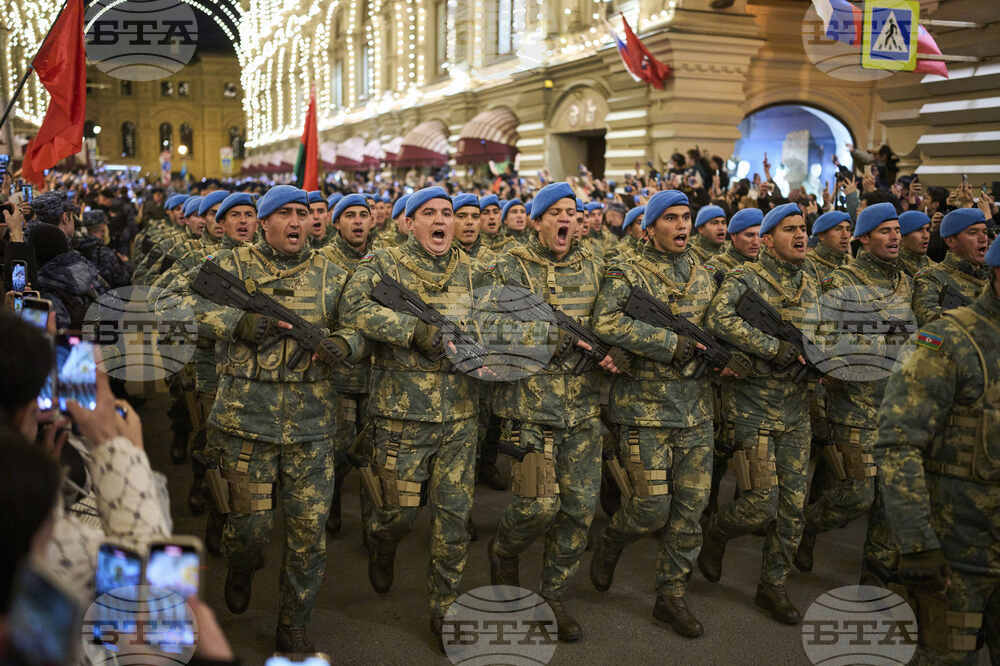 APTOPIX Russia Victory Day Parade Rehearsal