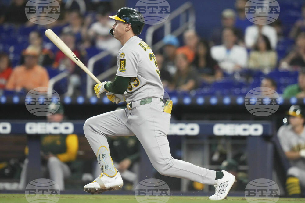Athletics Marlins Baseball