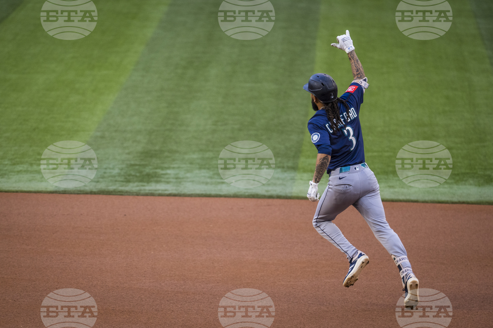 Mariners Rangers Baseball