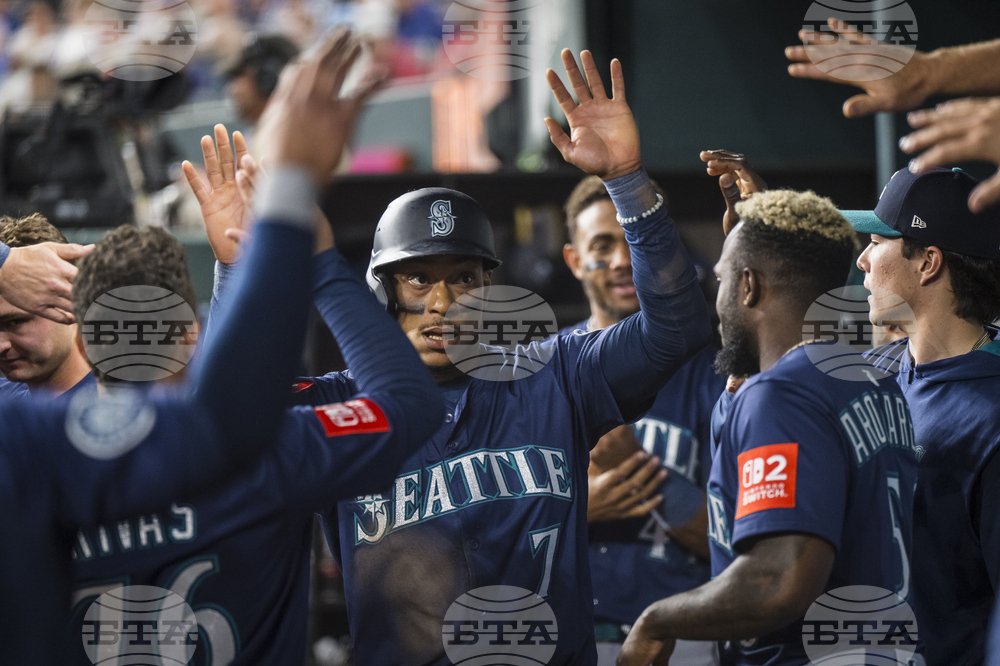 Mariners Rangers Baseball