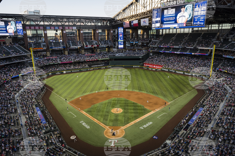 Mariners Rangers Baseball