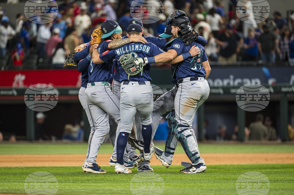 Mariners Rangers Baseball