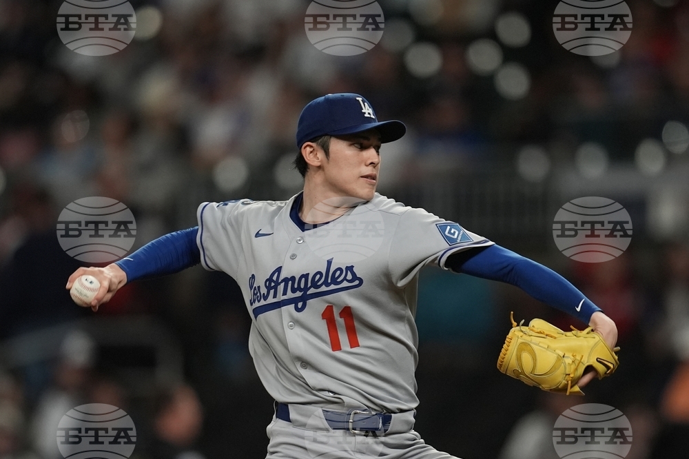 Dodgers Braves Baseball