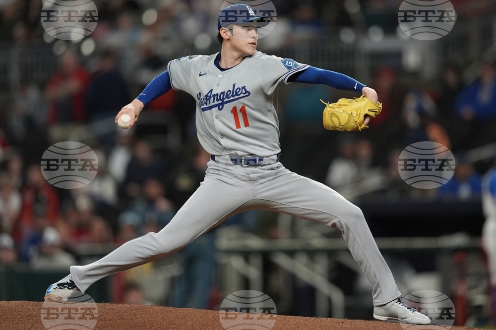 Dodgers Braves Baseball