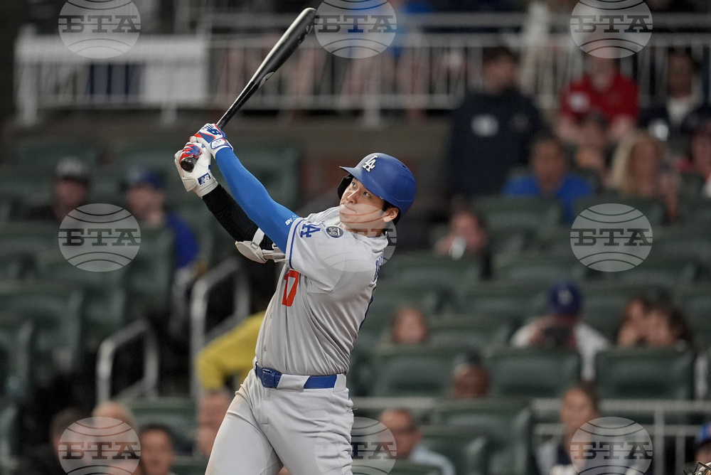 Dodgers Braves Baseball