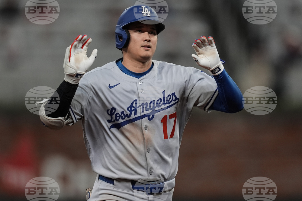 Dodgers Braves Baseball