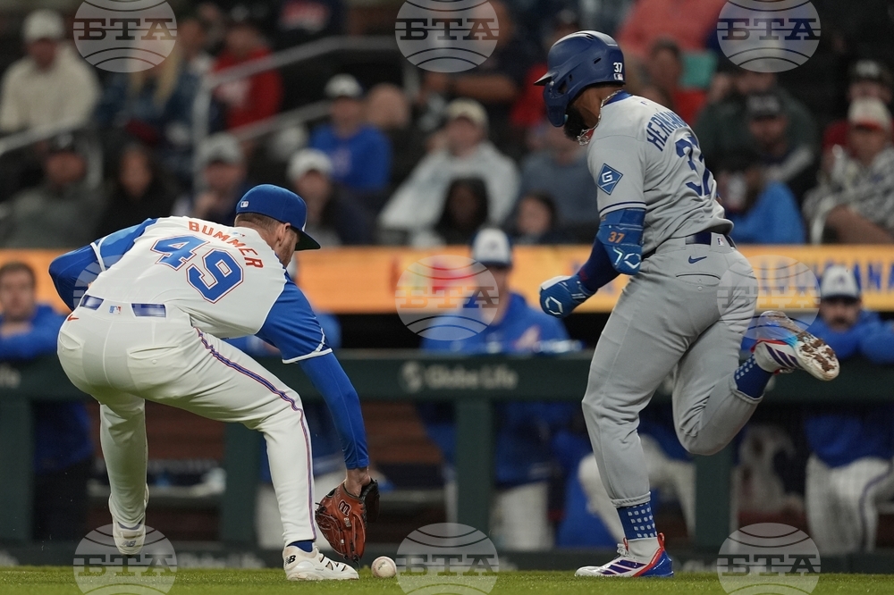 Dodgers Braves Baseball