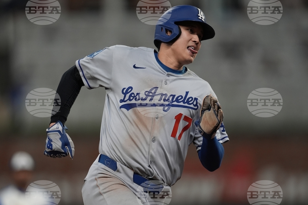 Dodgers Braves Baseball