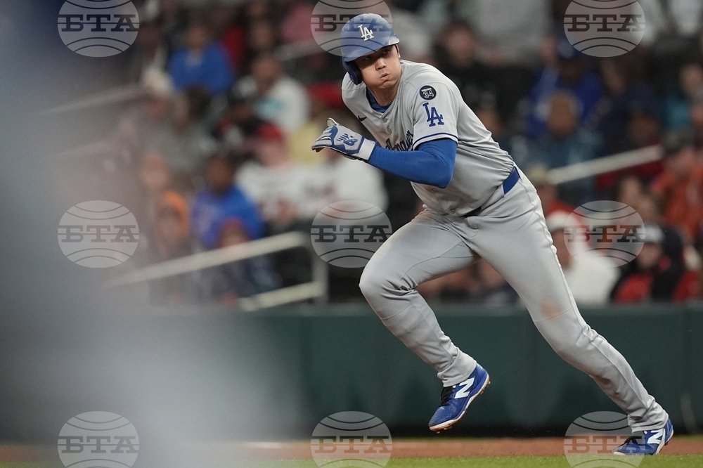 Dodgers Braves Baseball