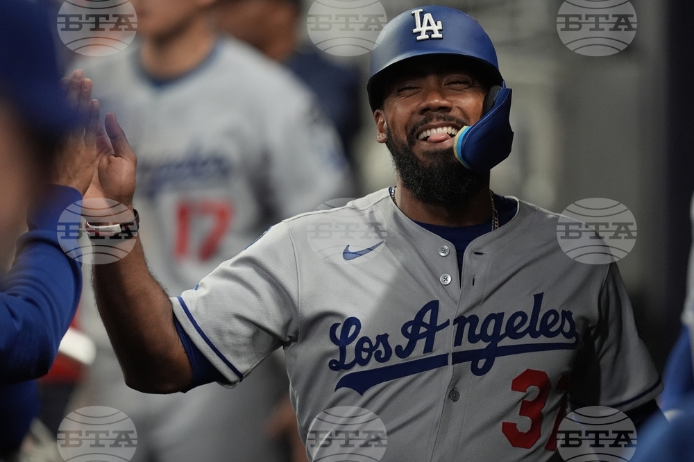Dodgers Braves Baseball