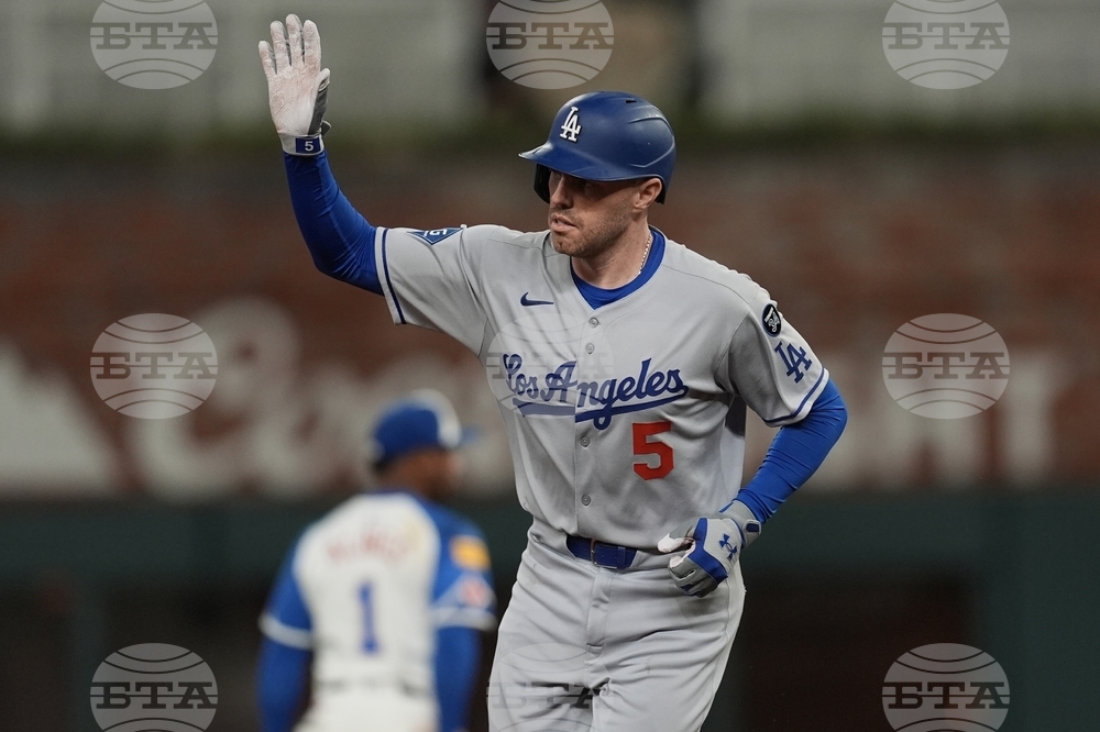 Dodgers Braves Baseball