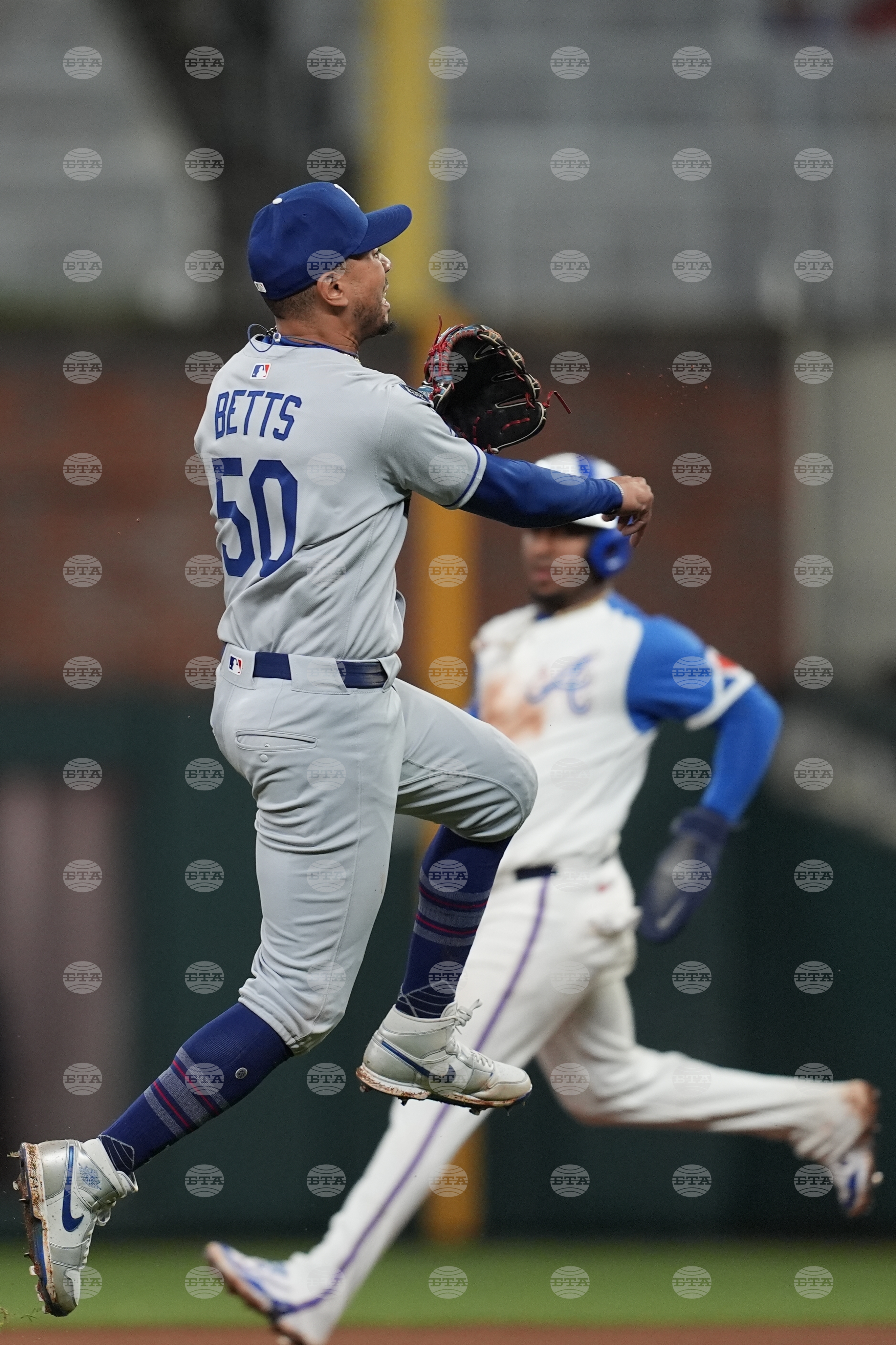 Dodgers Braves Baseball